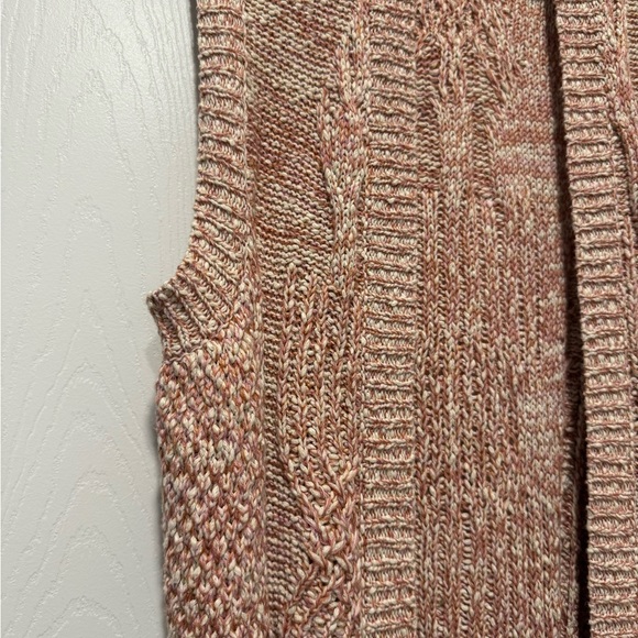 Thistle & Lavender Open Front Cable knit
Long Lined Sweater Cardigan Sz M - Picture 3 of 8